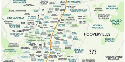 พวกชอบตัดสินคนบนแผนที่ของ usa. kgm